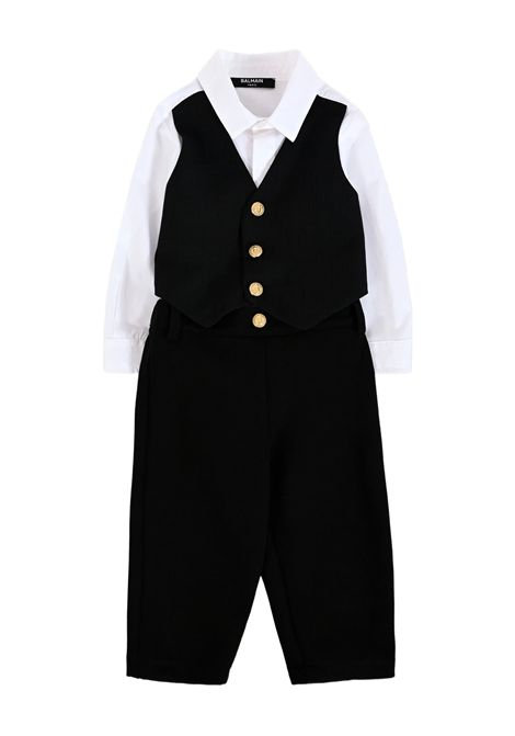 Completo con gilet BALMAIN KIDS | BXA51A J0371930BC